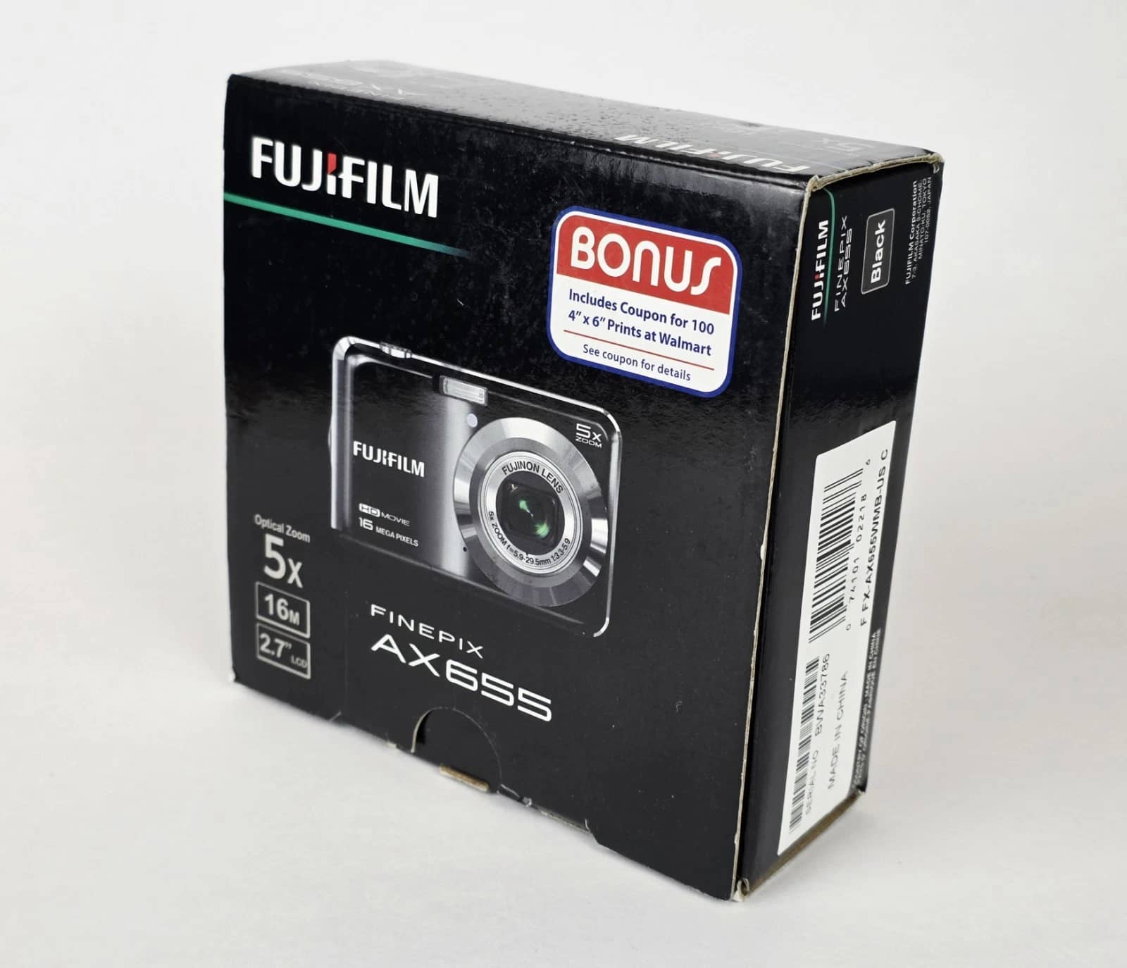 Fujifilm AX655 Digital Cameras Black New Body Only