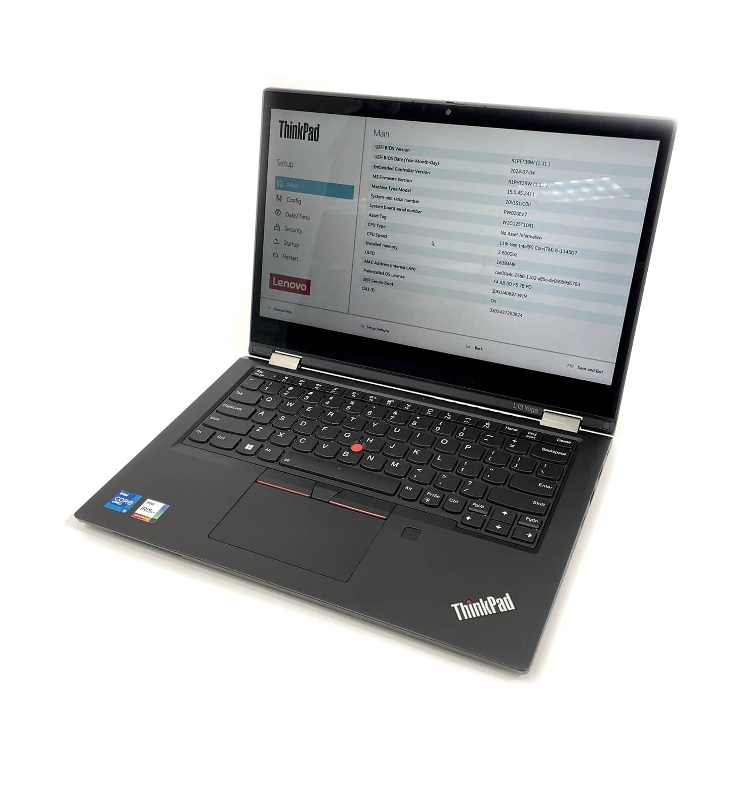 Lenovo ThinkPad L13 Yoga Gen2 Computers 256GB 8GB Used - Acceptable