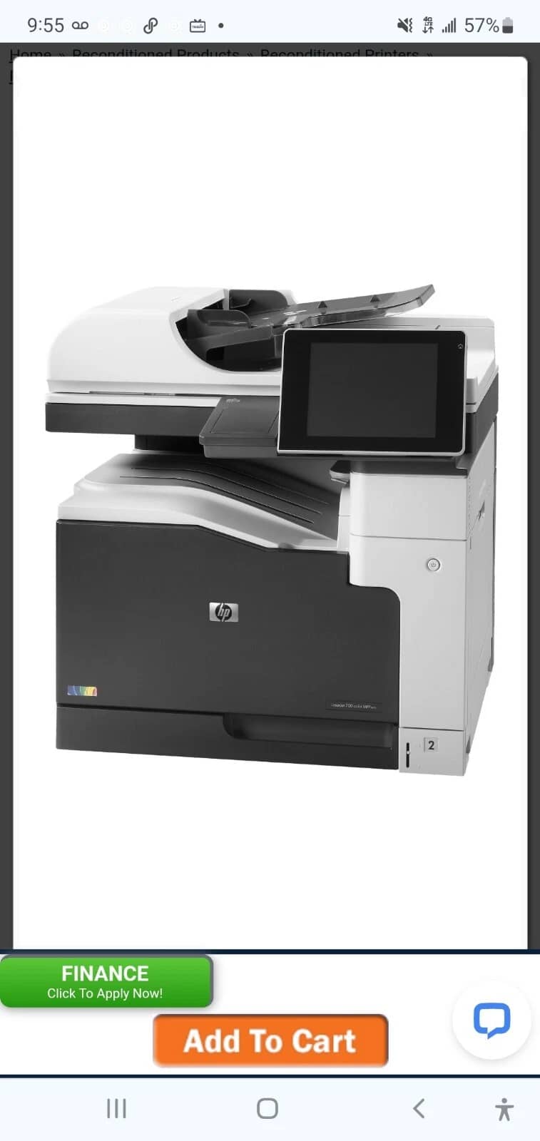 HP M775 Printers Used - Good
