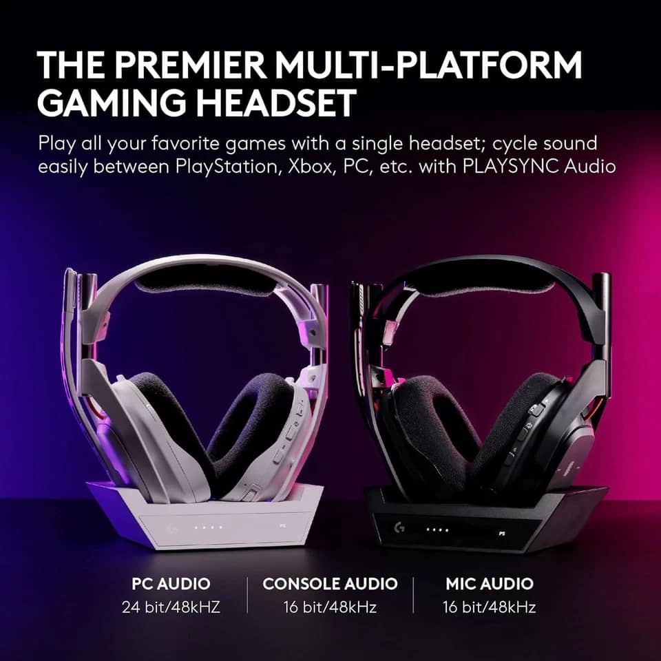 Logitech A50 Headphones & Earbuds 