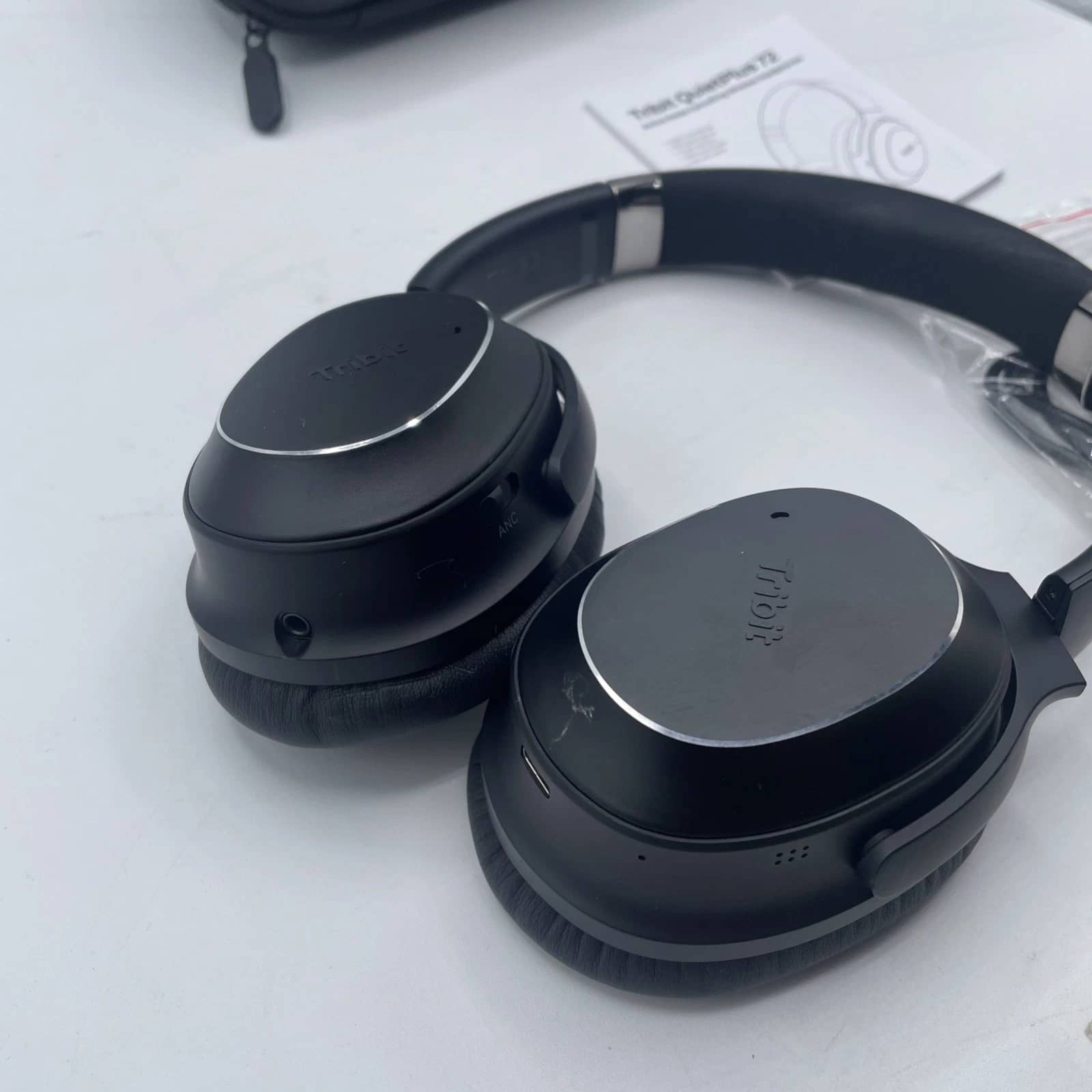 Tribit QuietPlus 81 Headphones & Earbuds Black New