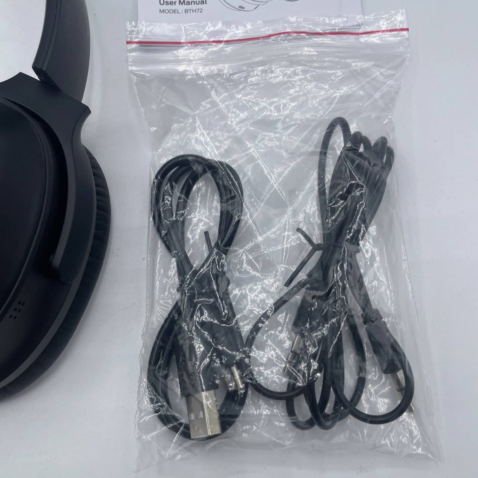 Tribit QuietPlus 81 Headphones & Earbuds Black New