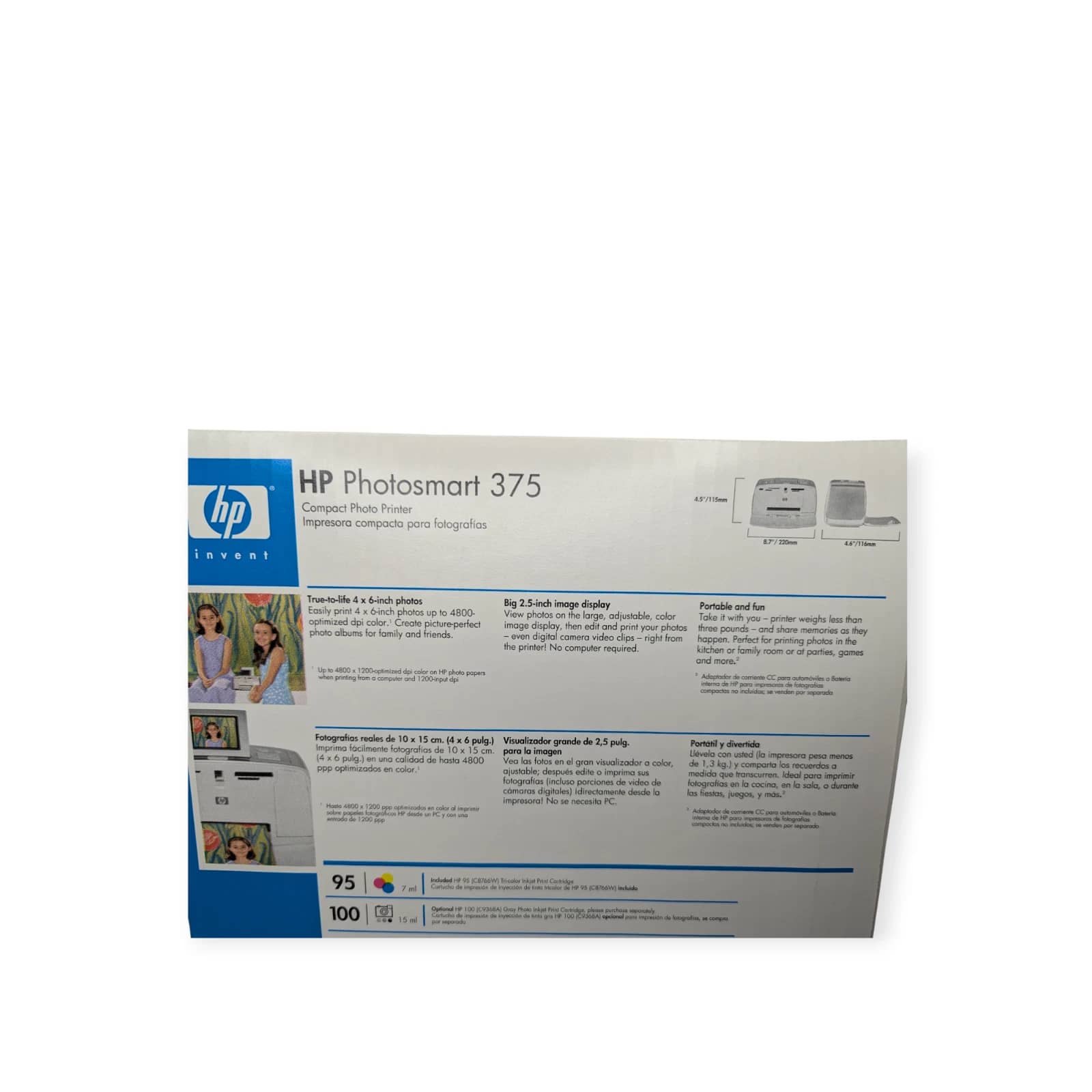HP Photosmart 375 Printers New