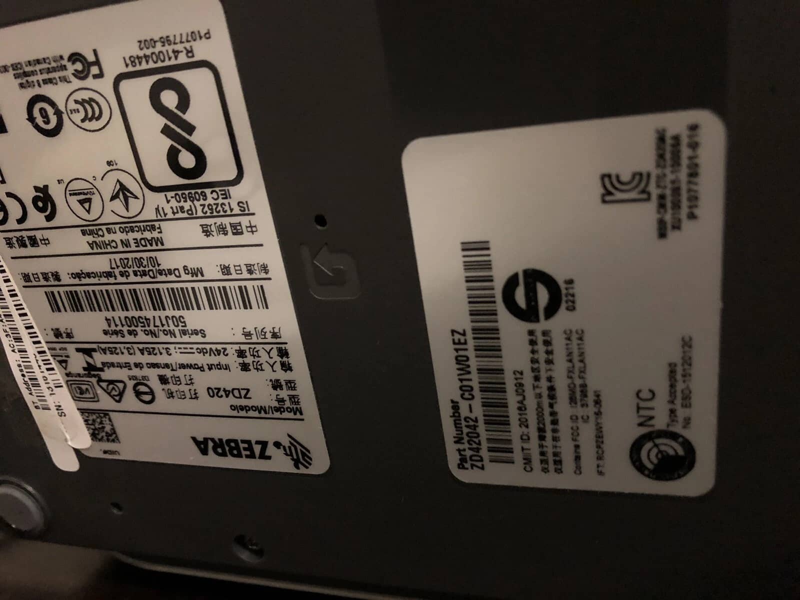 Zebra ZD420t Printers New