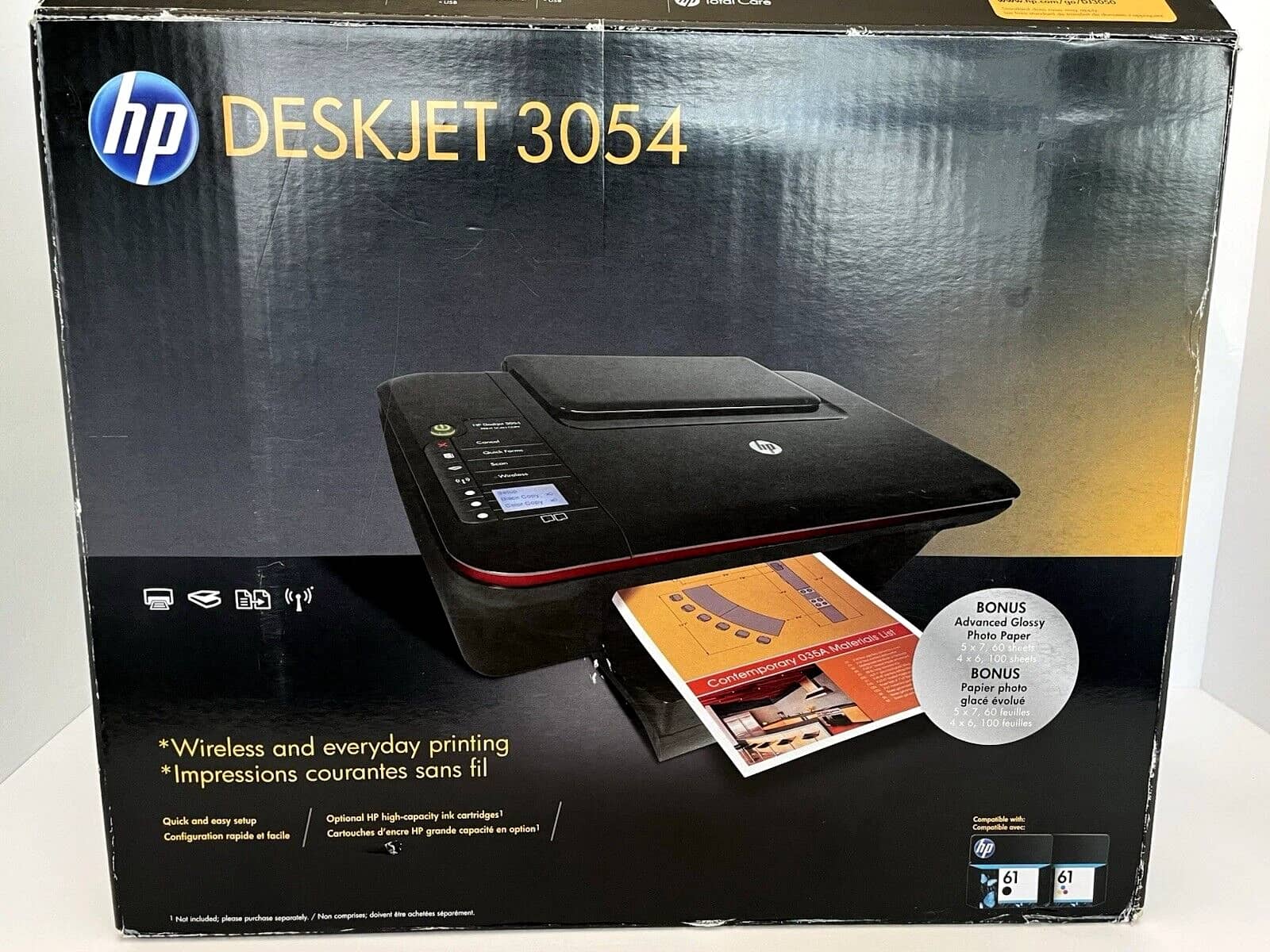 HP Deskjet 3054 Printers New