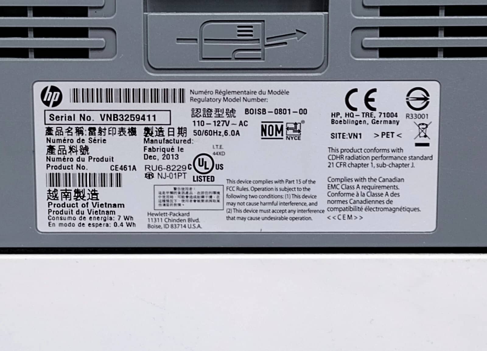 HP Laserjet P2035N - CE462A Printers Refurbished - Excellent