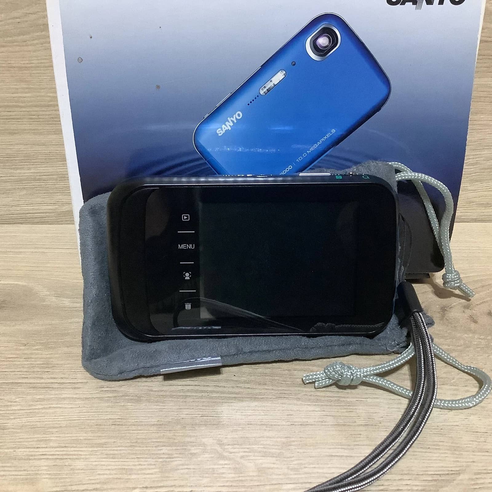 SANYO VPC TP1000 Digital Cameras Blue New Body Only