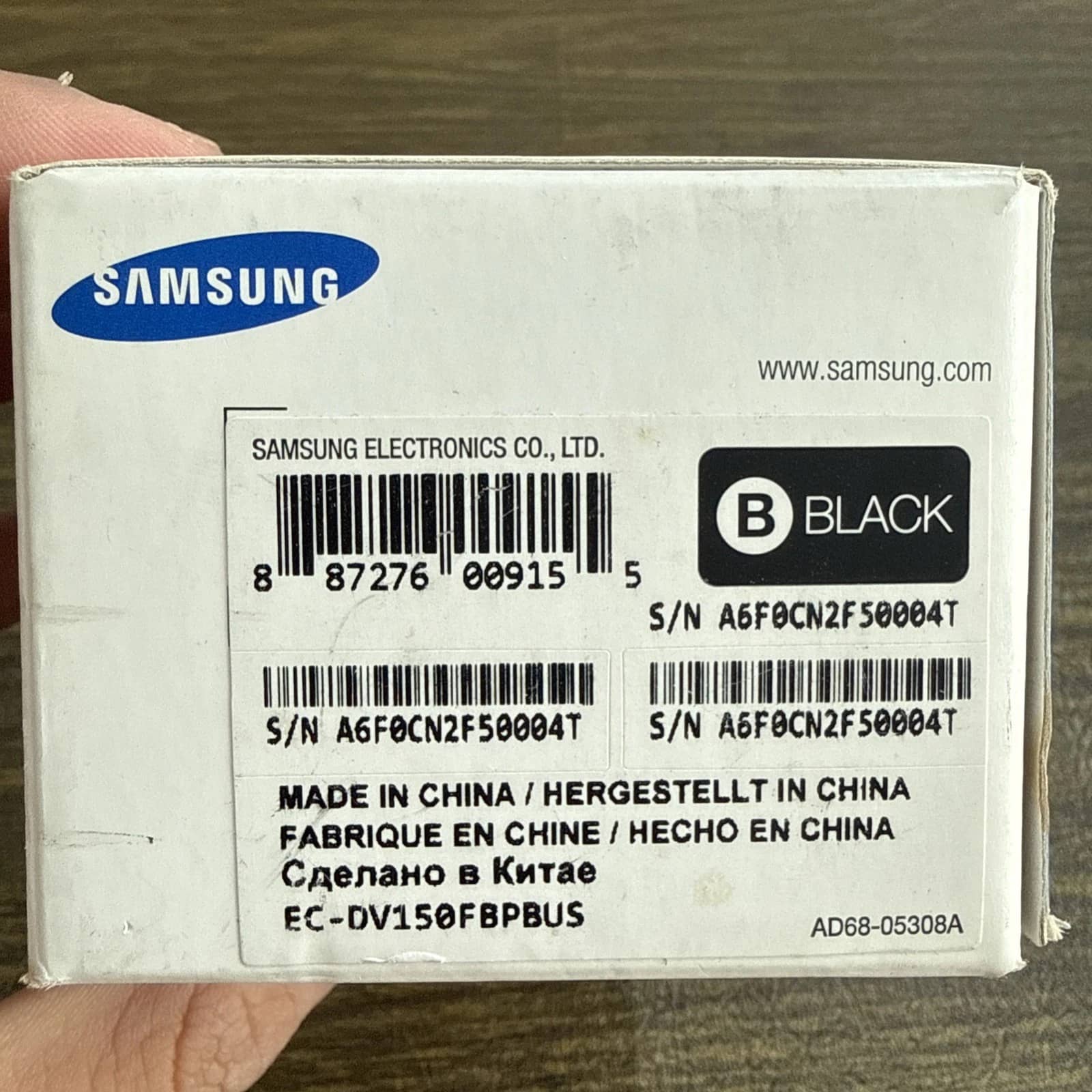 Samsung DualView DV150F Digital Cameras Black New Body Only