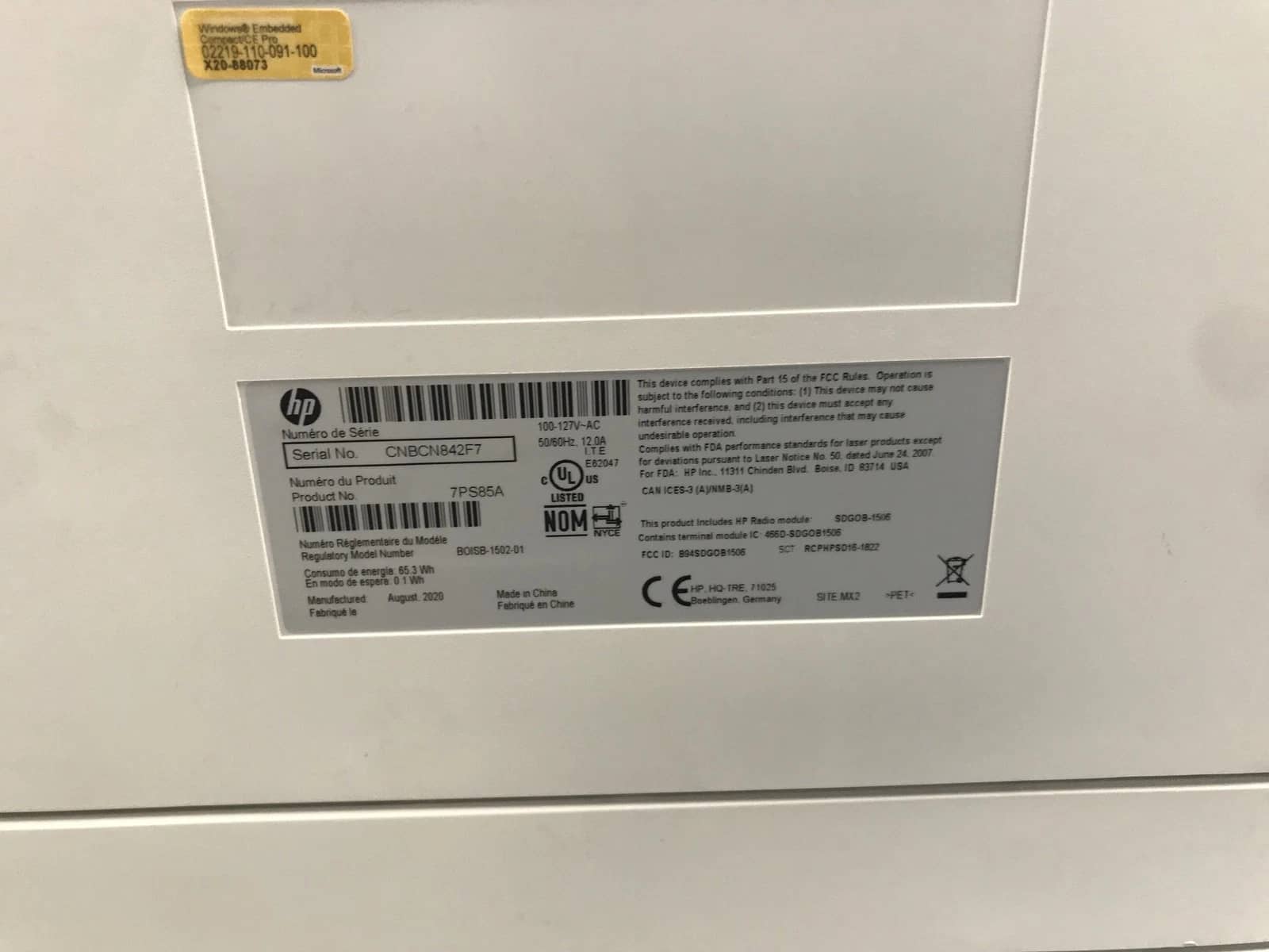 HP LaserJet Enterprise M611 Printers New