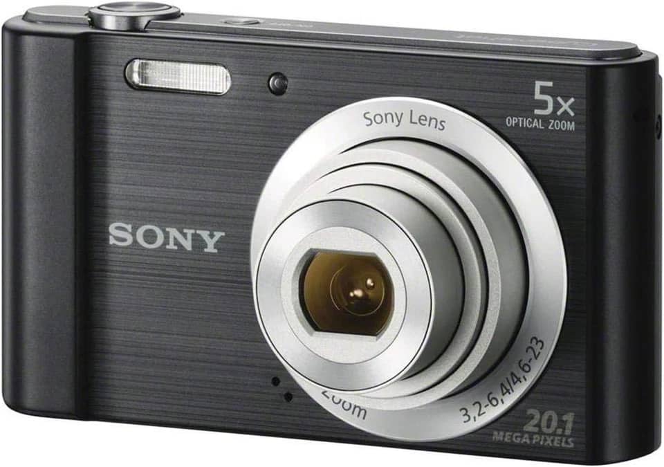 Sony DSCW800 Digital Cameras Silver New Body Only