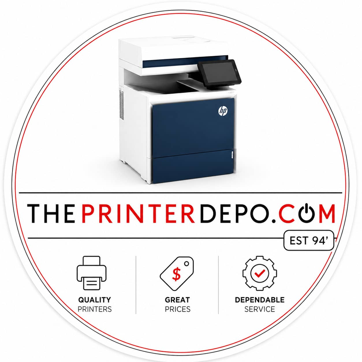 HP M528f Printers Refurbished - Excellent