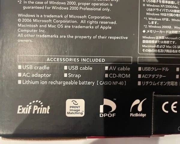 Casio Exilim EX-Z1000 Digital Cameras Silver New Body Only