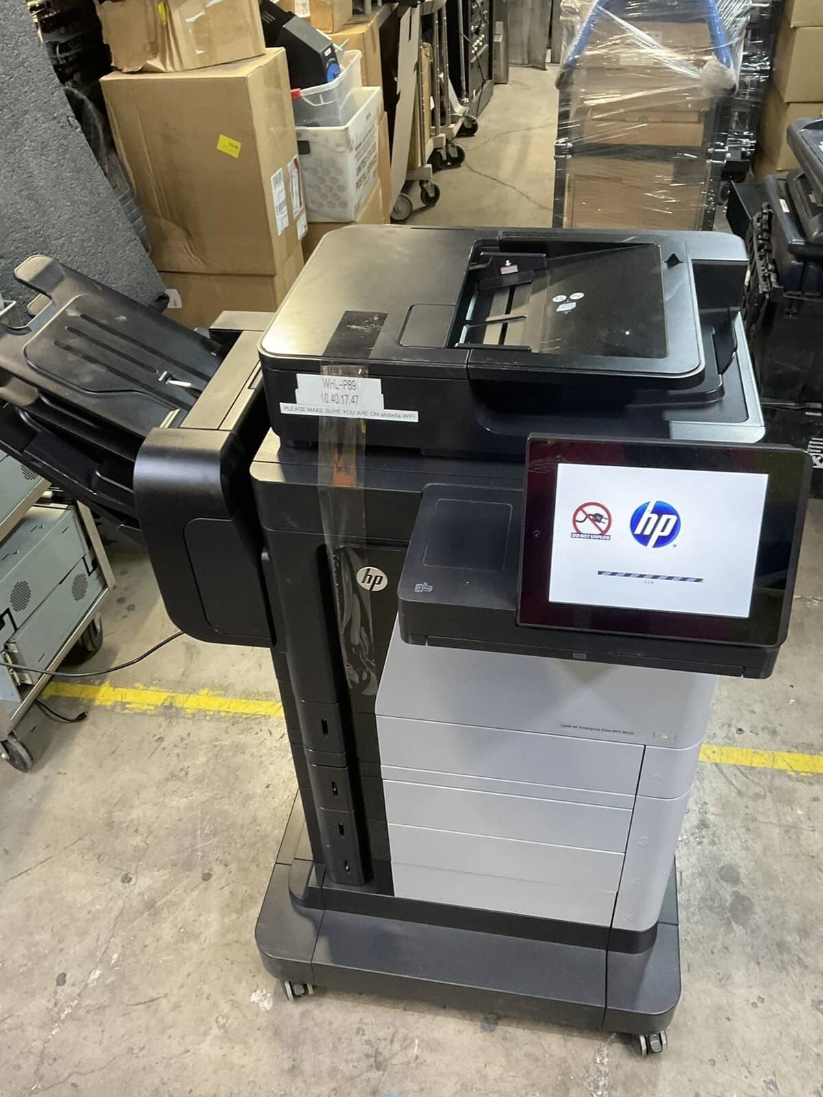 HP Laserjet Enterprise Flow MP M630 Printers Used - Good