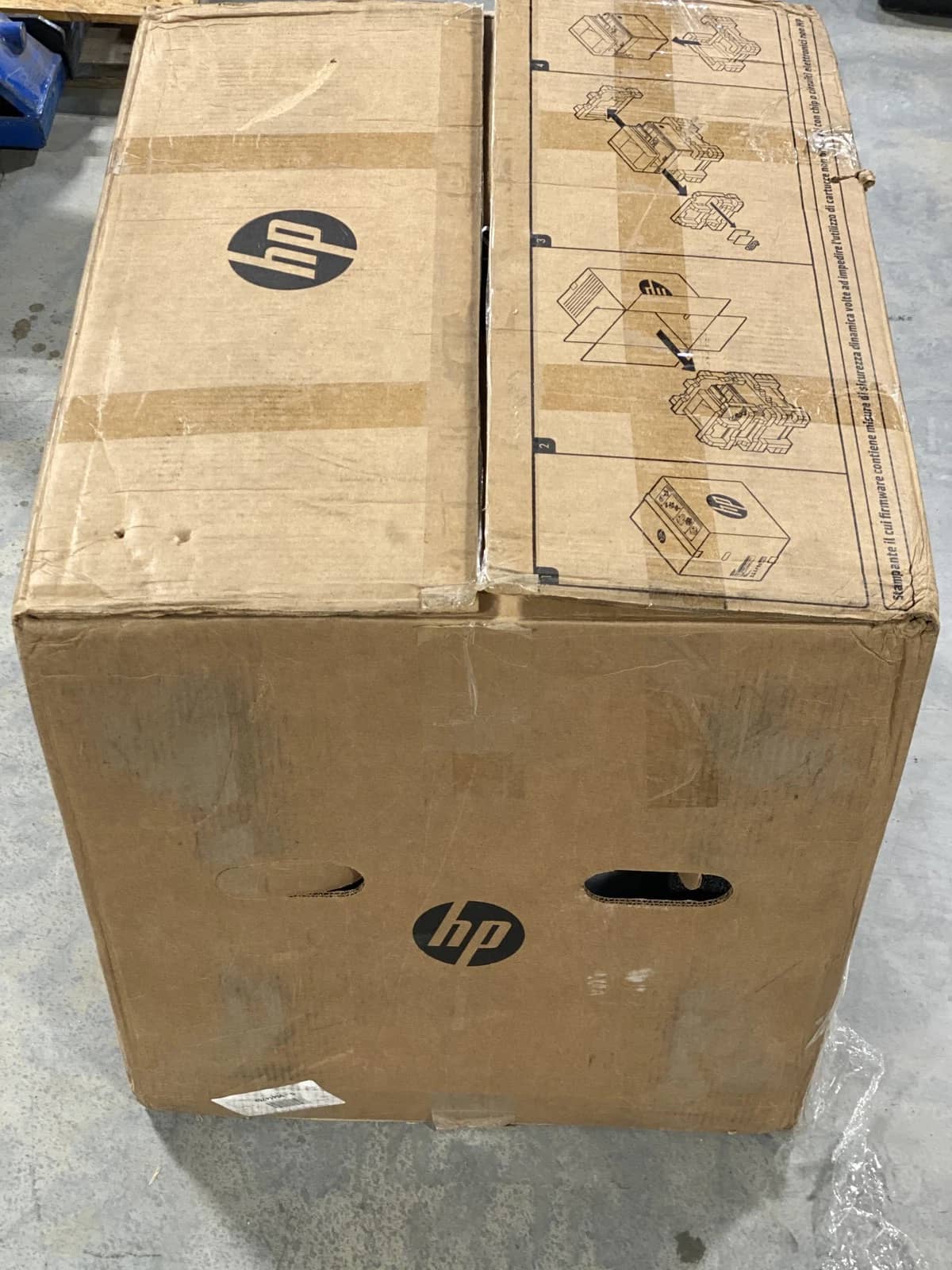 HP HP Color LaserJet Enterprise MFP 5800f Printers White Open-Box Excellent