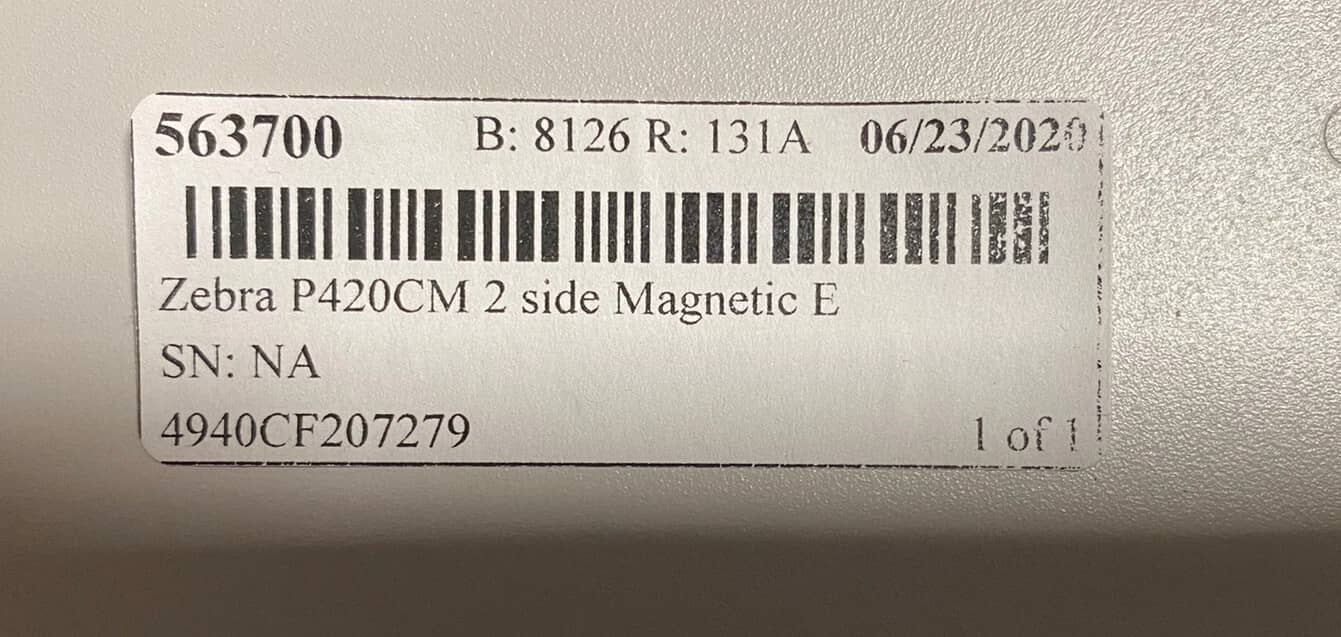 Zebra P420i Printers Used - Good