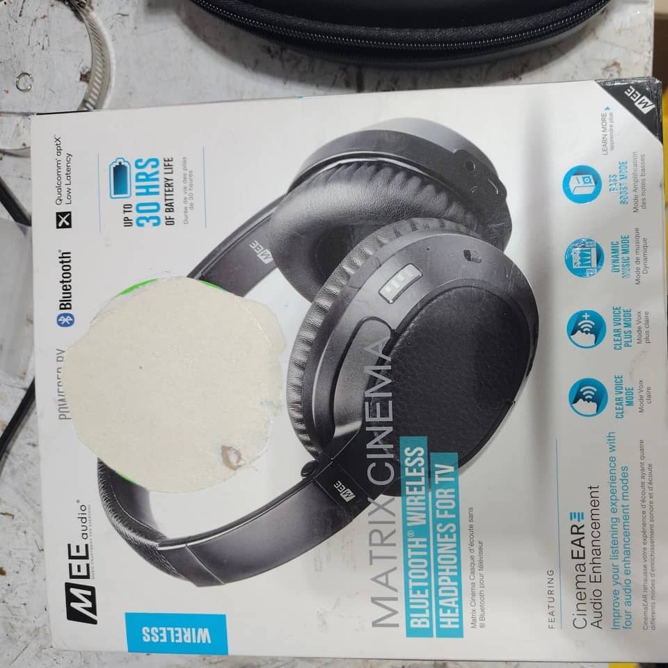 MEE audio Matrix Cinema Headphones & Earbuds Black New
