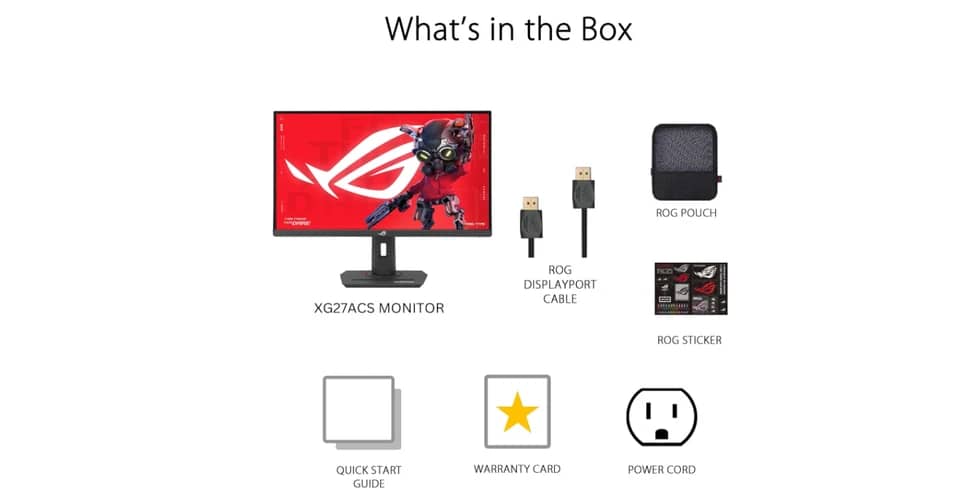 ASUS XG27ACS Monitors