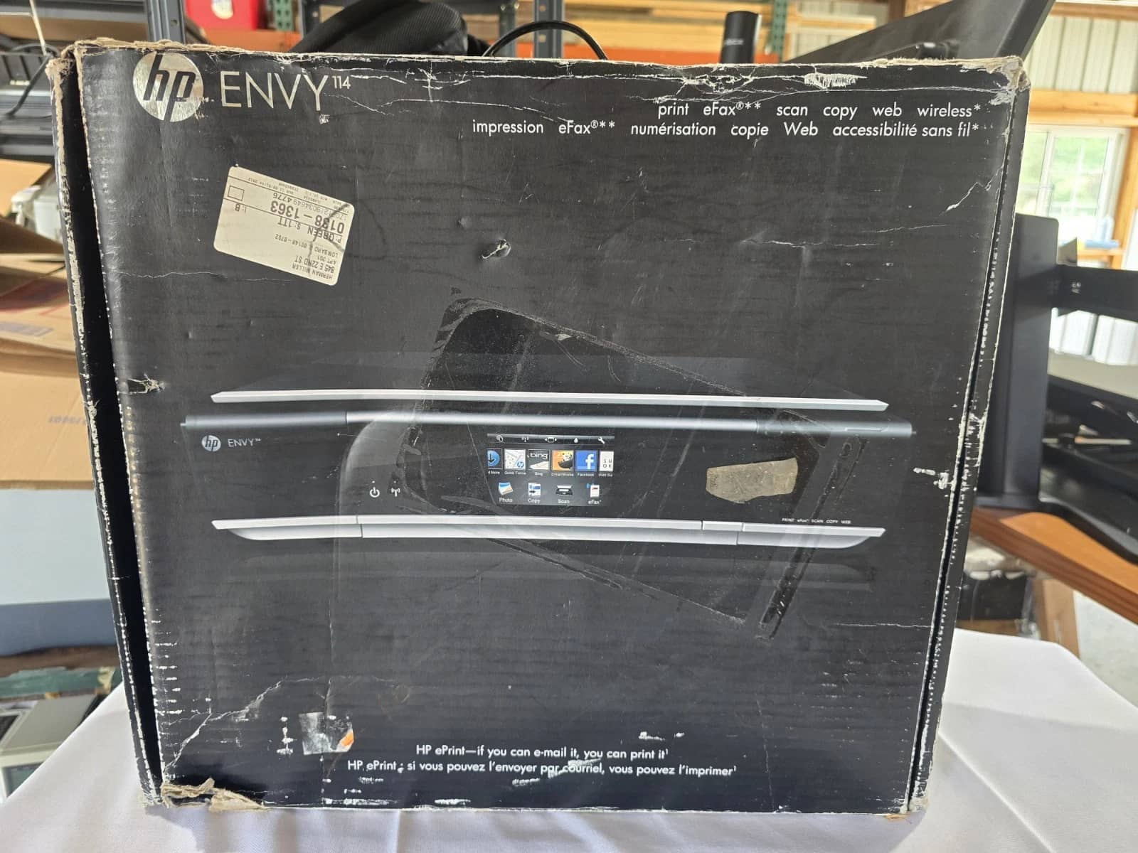 HP Envy 114 Printers For parts or not working