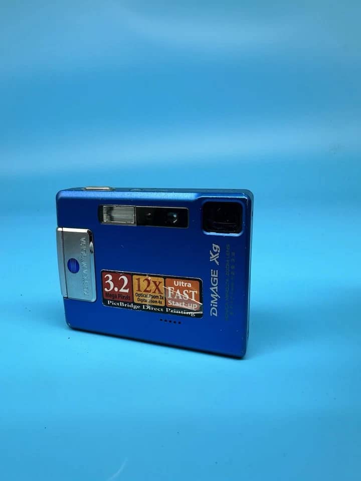 Minolta DiMAGE Xg Digital Cameras Red Used - Good