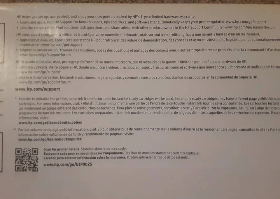 HP 9025 Printers Used - Good