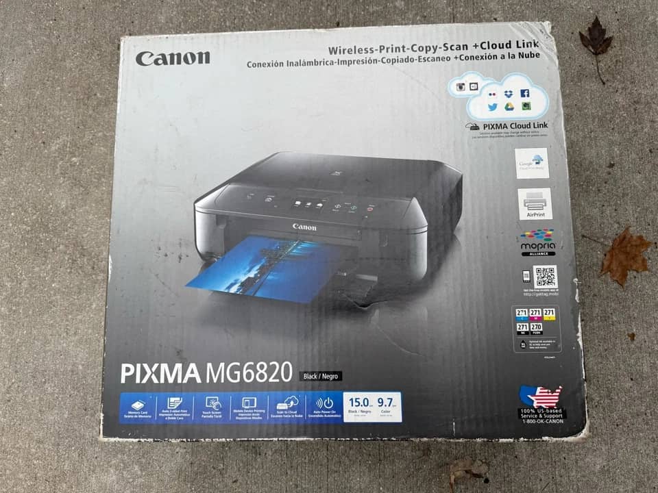 Canon mg6820 Printers New