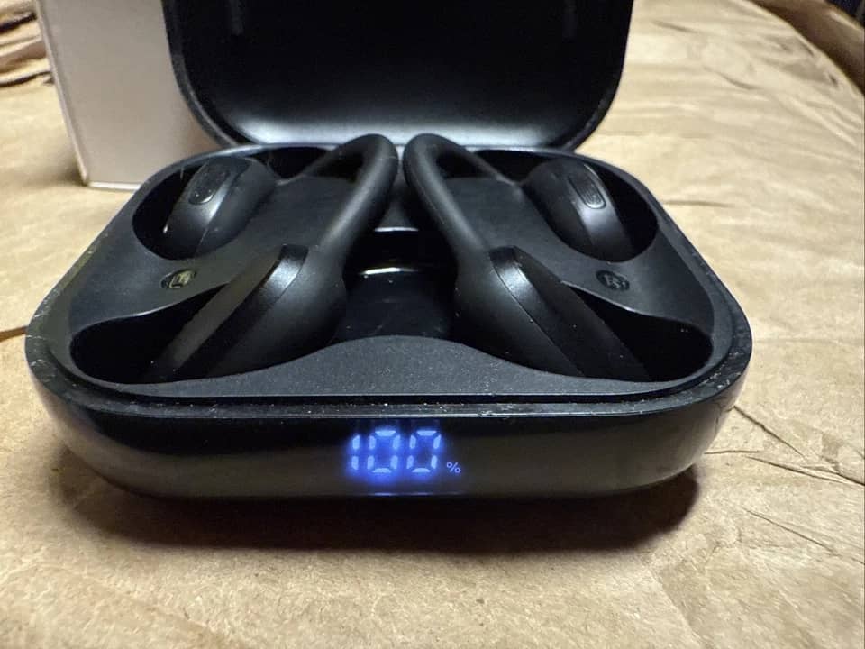 TOZO OpenEgo Headphones & Earbuds Black New