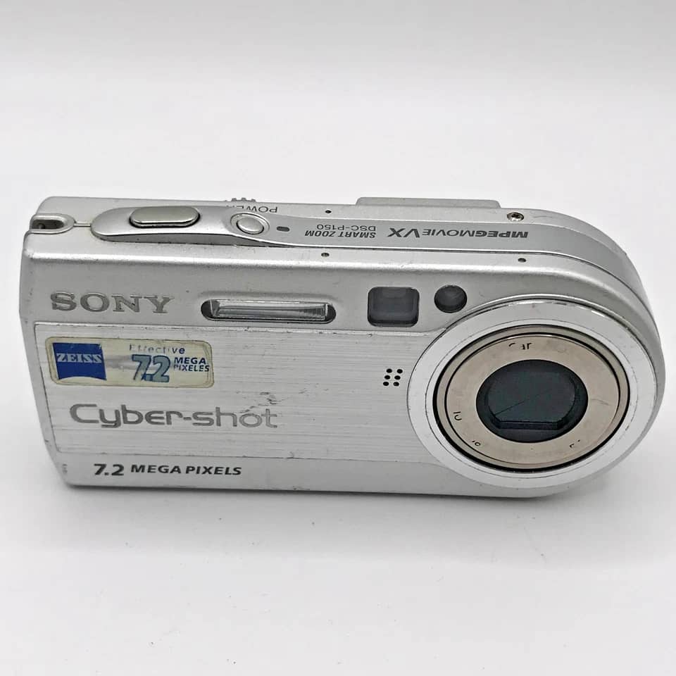 Sony DSC-P150 Digital Cameras Blue New Body Only