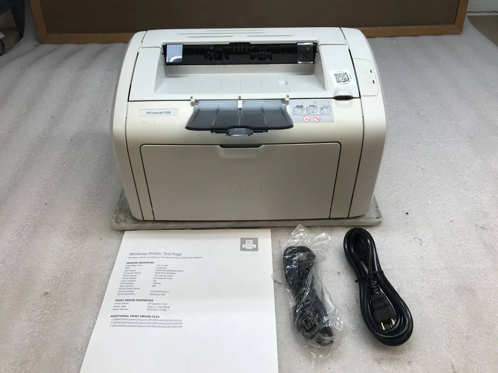 HP Laserjet 1018 CB419A Printers Used - Good