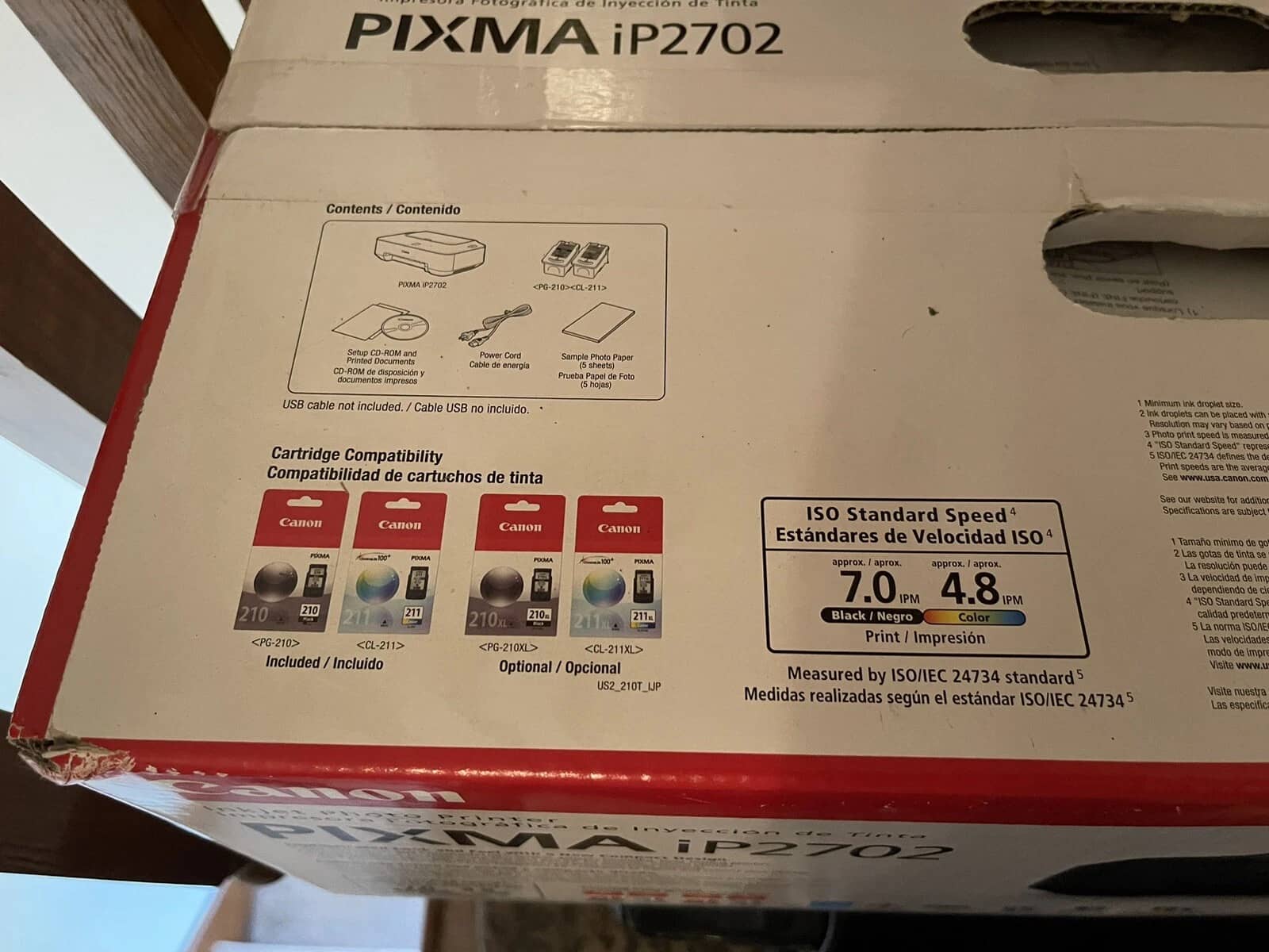 Canon PIXMA iP2702 Printers New