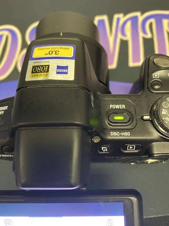 Sony Cyber-shot Dsc-H50 Digital Cameras Black Used - Good Body Only