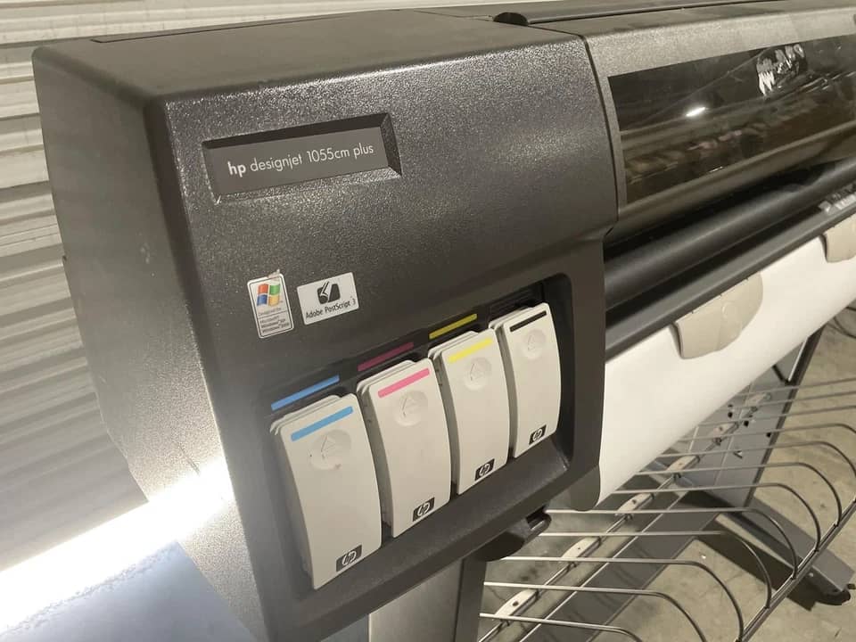 HP Designjet 1055CM Plus Printers For parts or not working