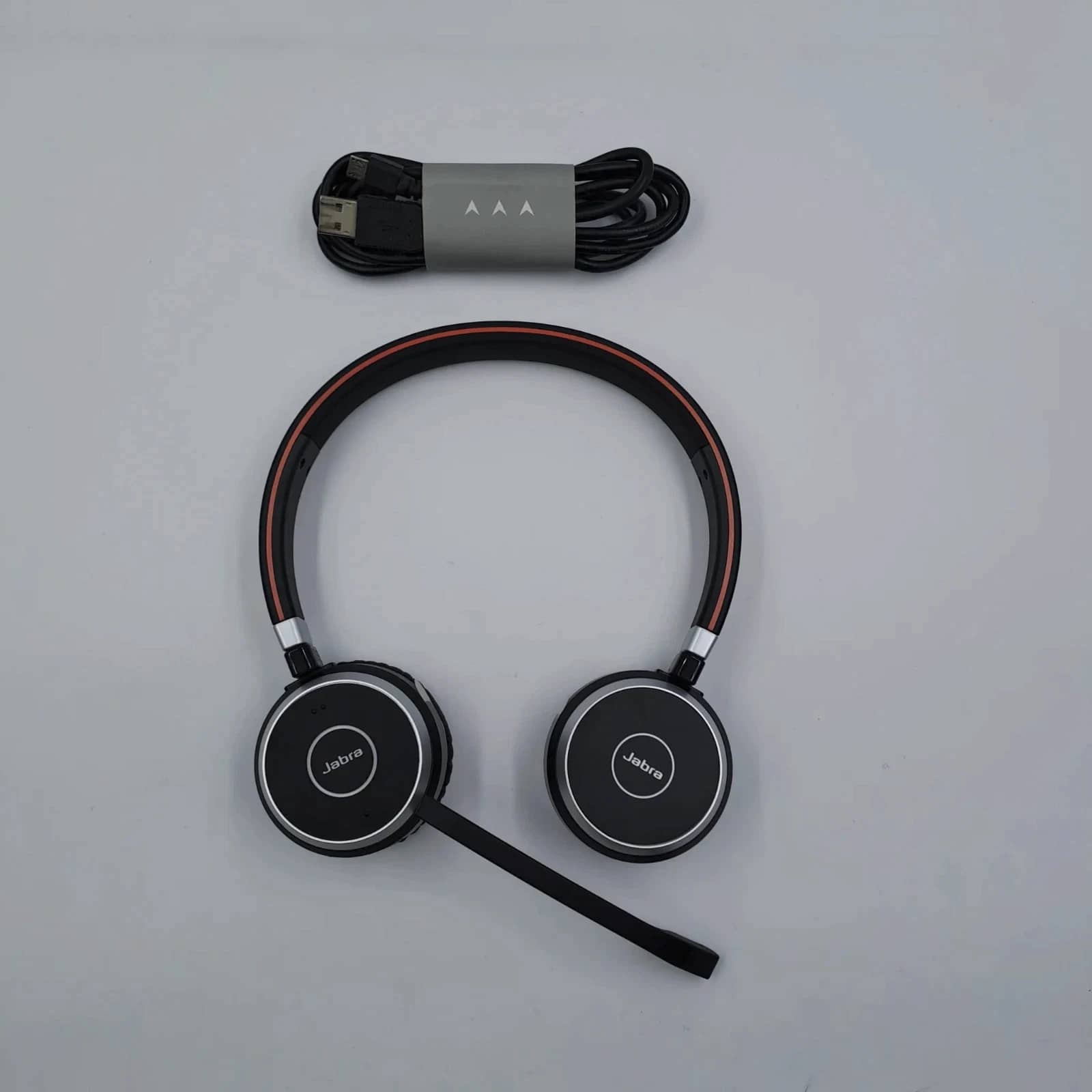 Jabra Evolve 65 Headphones & Earbuds Black Refurbished - Excellent