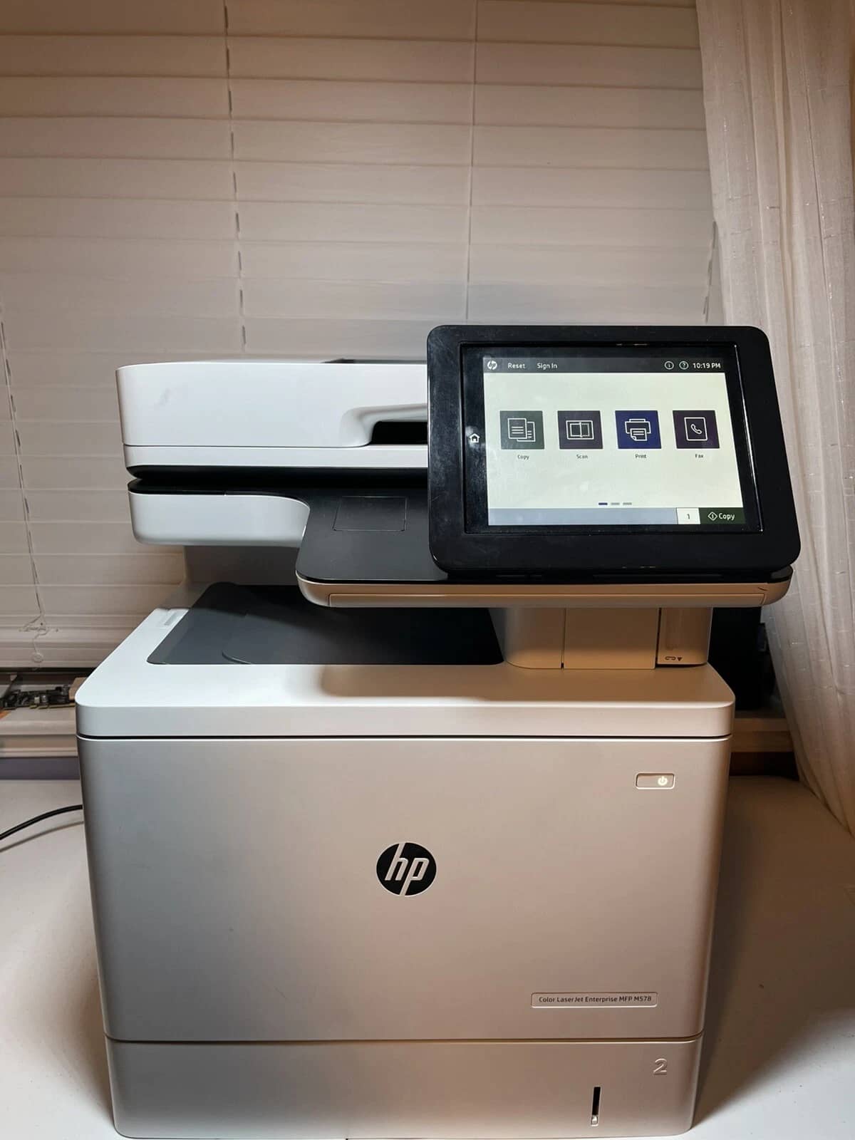 HP Color LaserJet Enterprise Flow M578Z Printers Open-Box Excellent