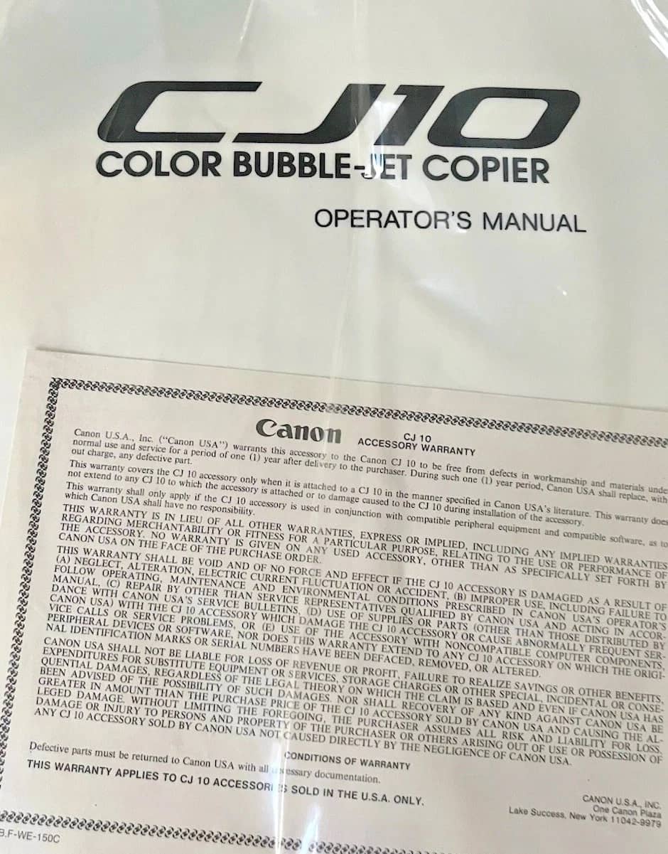 Canon CJ 10 Printers Open-Box Excellent