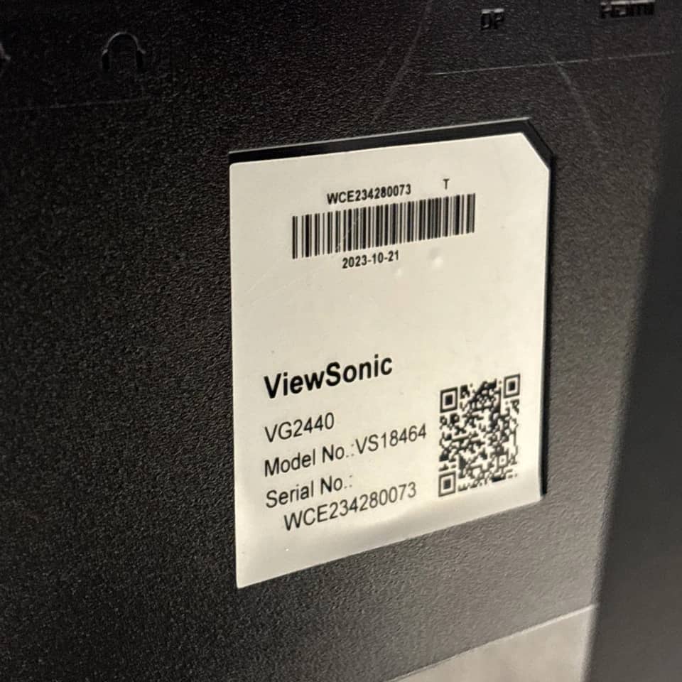 ViewSonic VG2440V Monitors