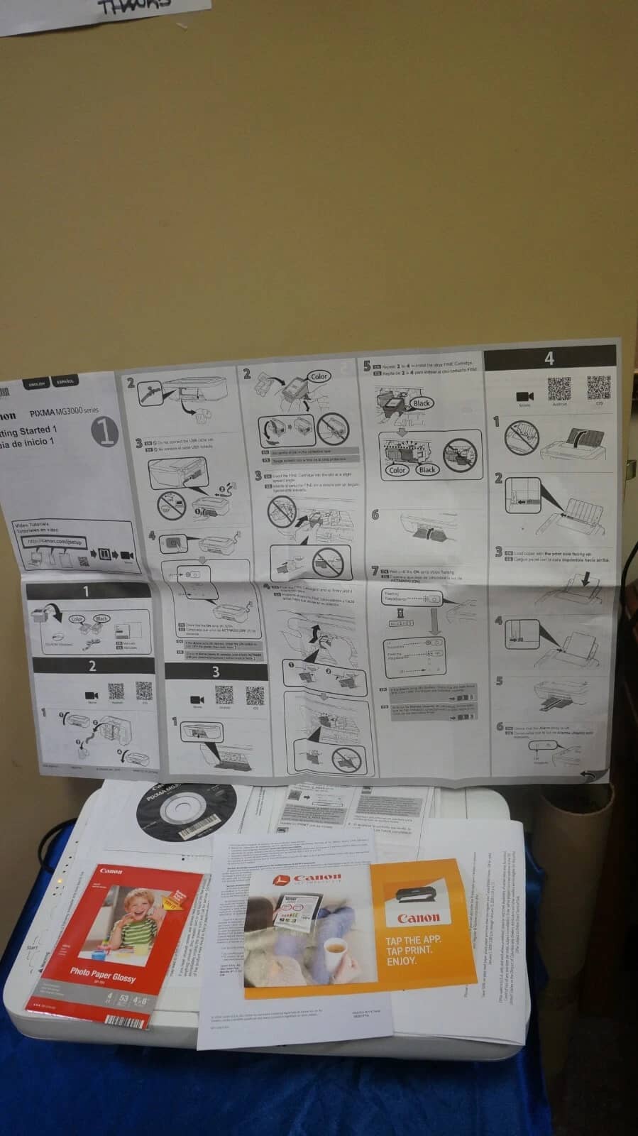 Canon 3020 Printers For parts or not working