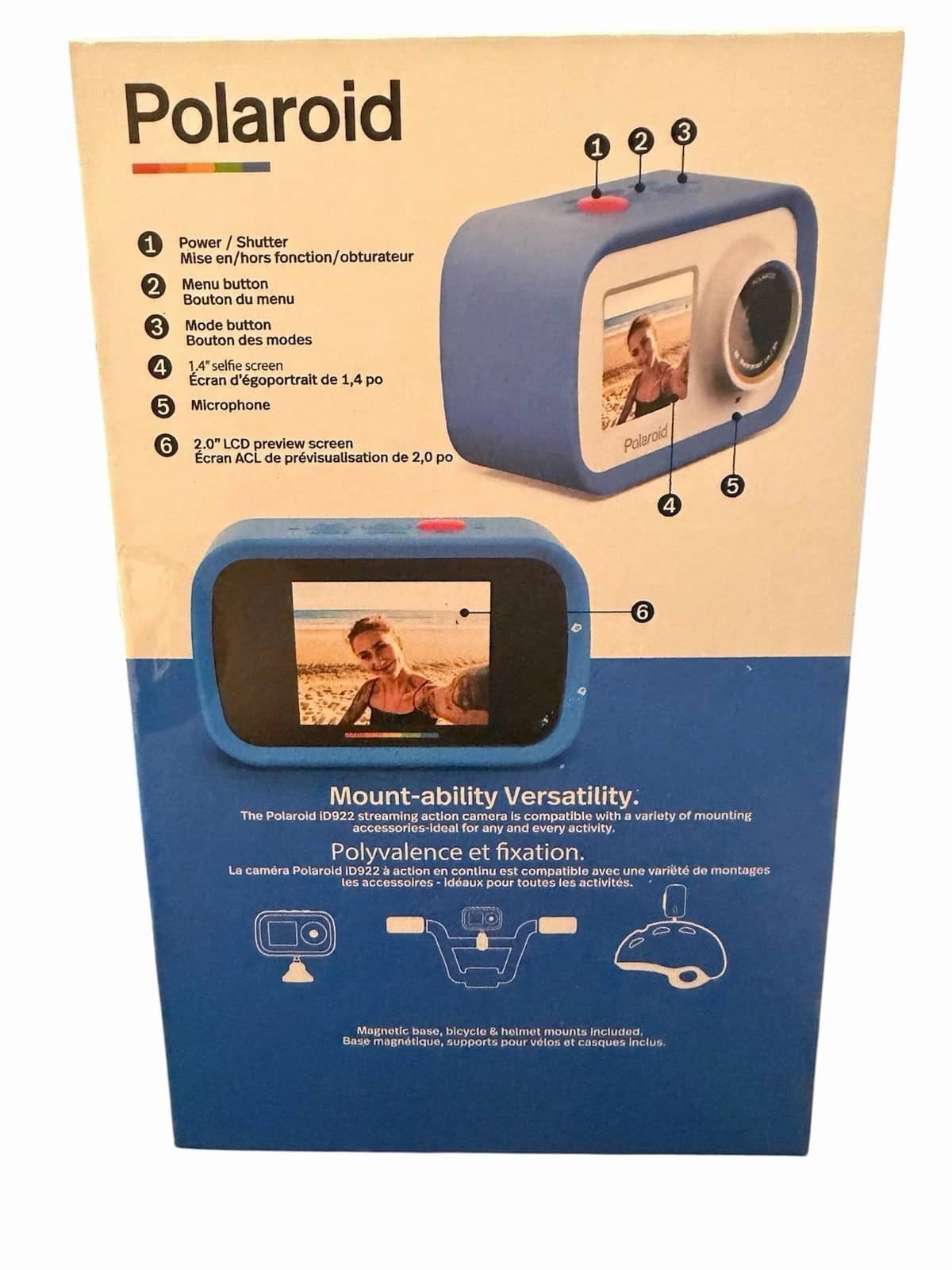 Polaroid IE048-TEAL Digital Cameras Blue New Body Only