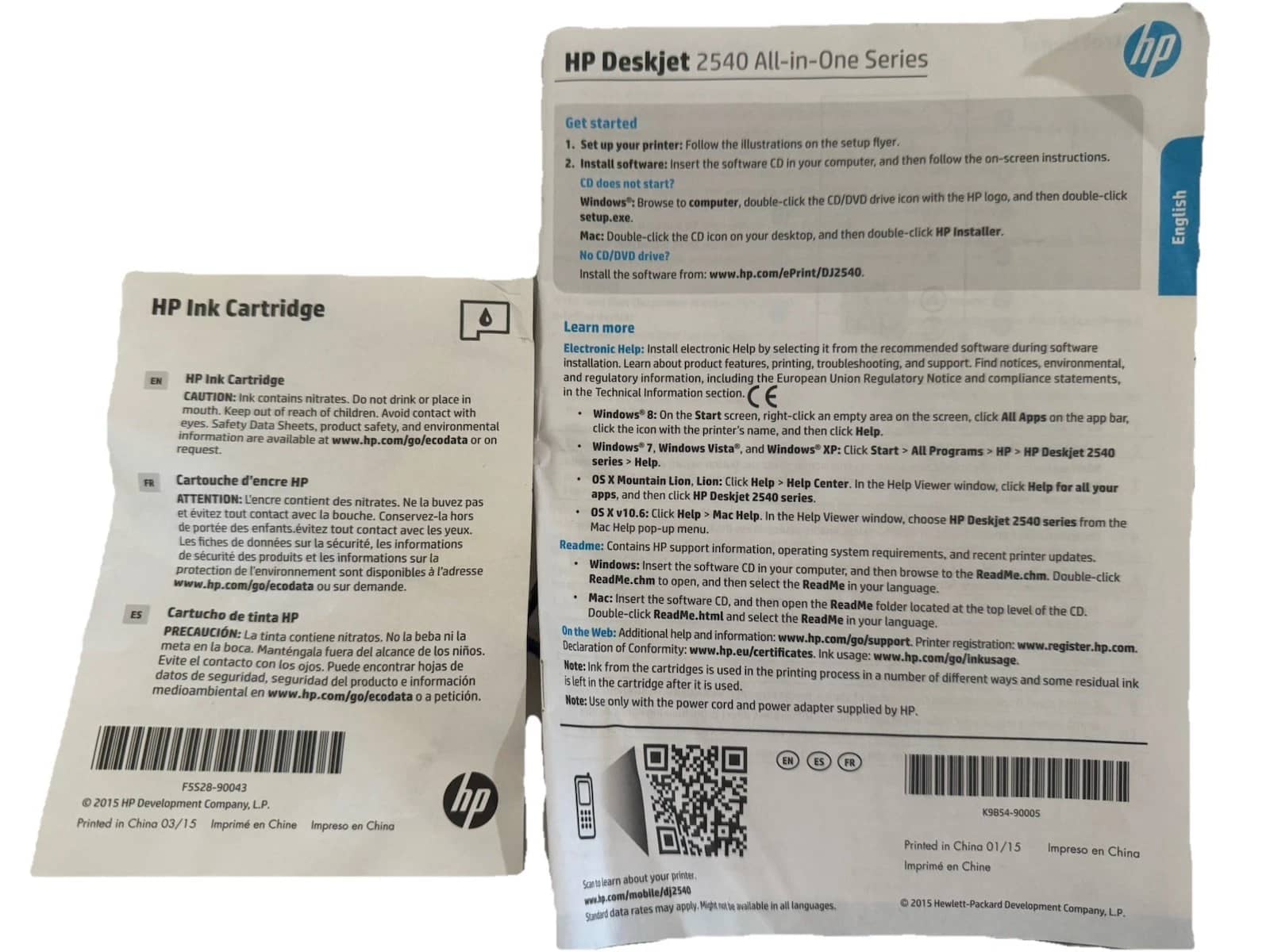 HP 2545 Printers New