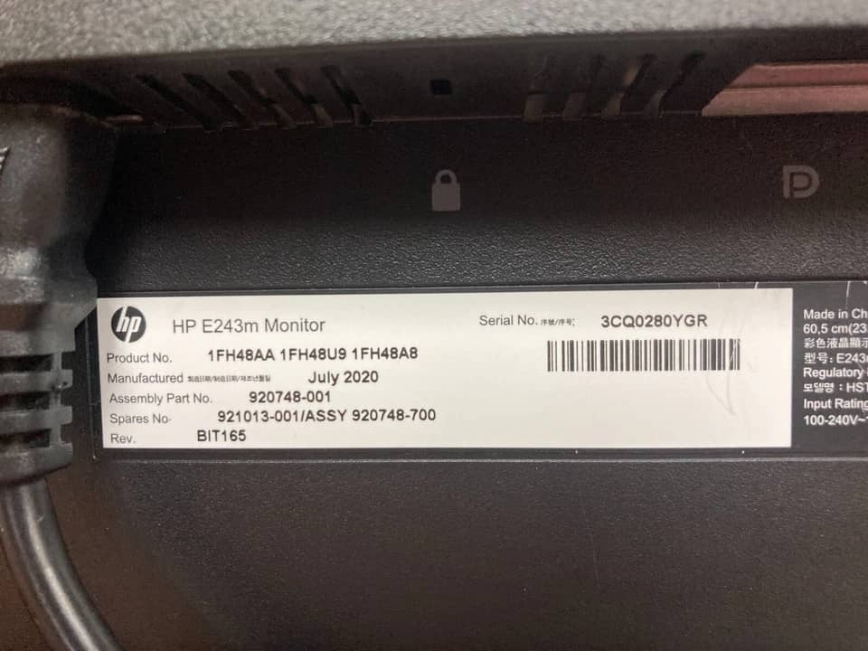 HP E243m Monitors