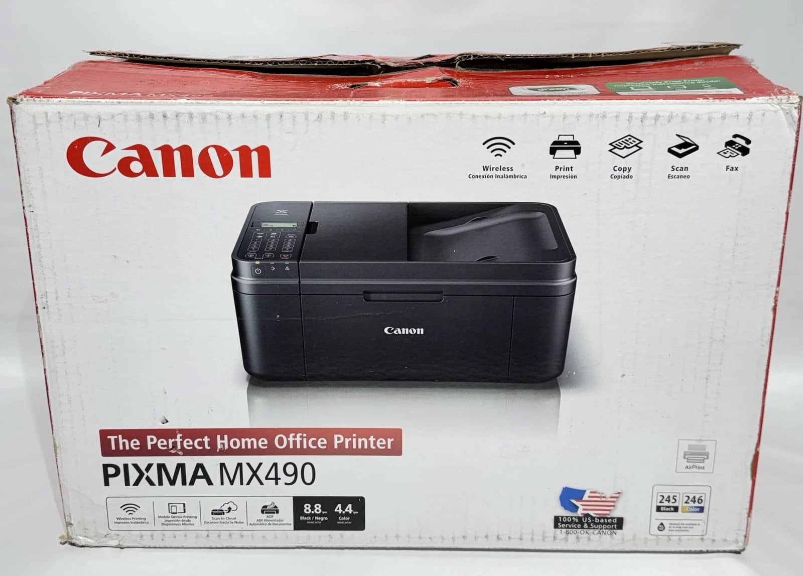 Canon Pixma MX490 Printers Open-Box Excellent