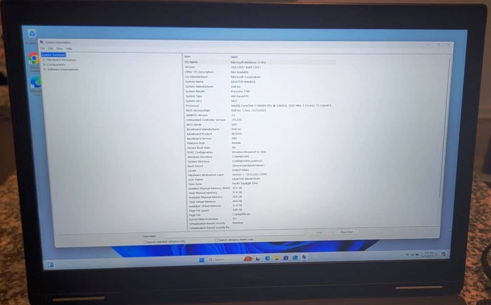 Dell Precision 7740 Computers