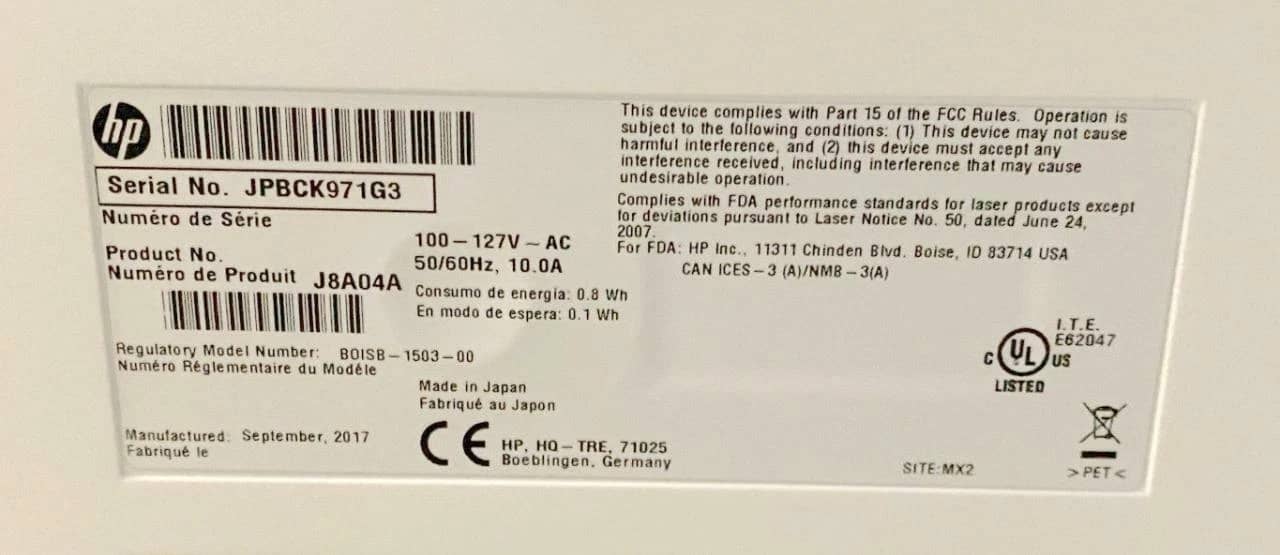 HP M653x Printers Used - Good