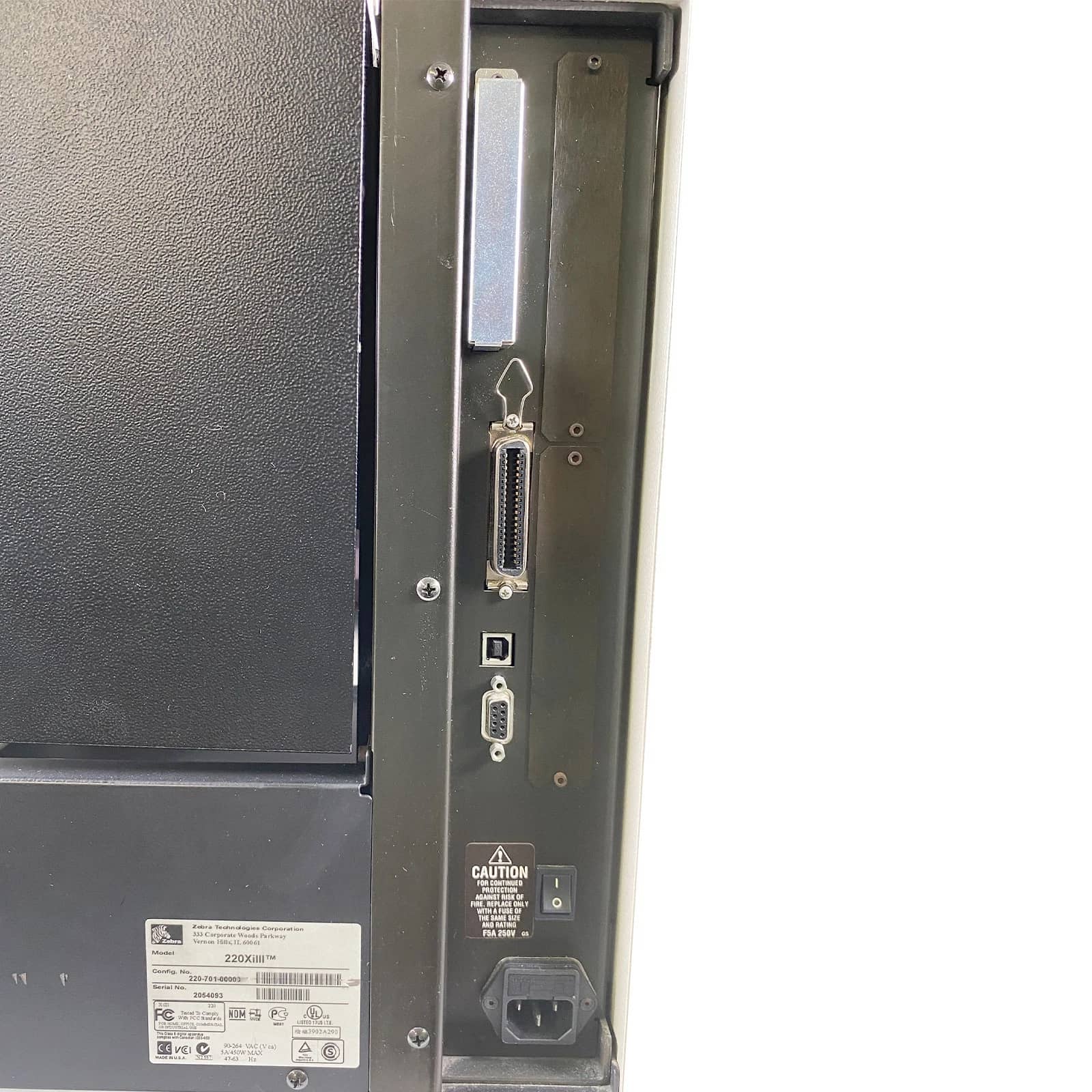 Zebra 220XiIII Plus Printers Used - Good