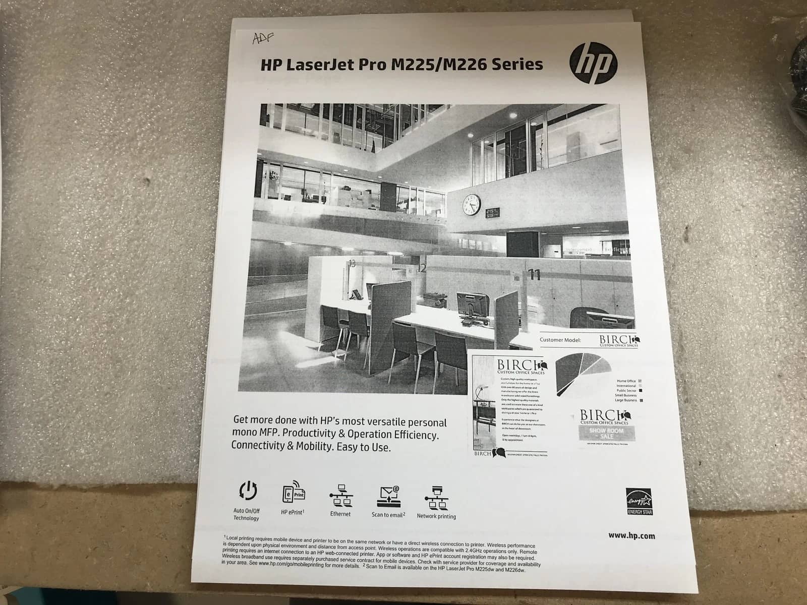 HP M225dw Printers New
