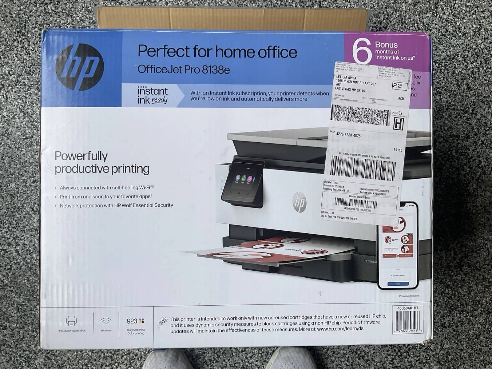 HP OfficeJet Pro 8138e Printers New