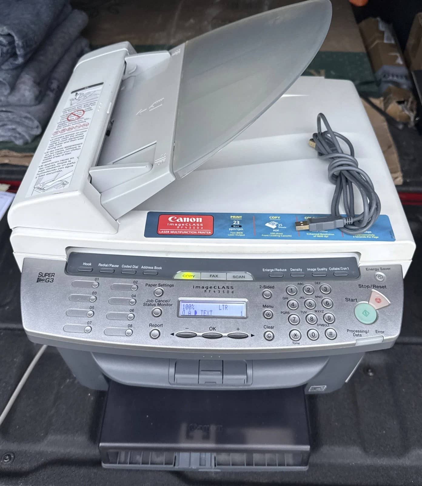 Canon imageClass MF4350d Printers Used - Good