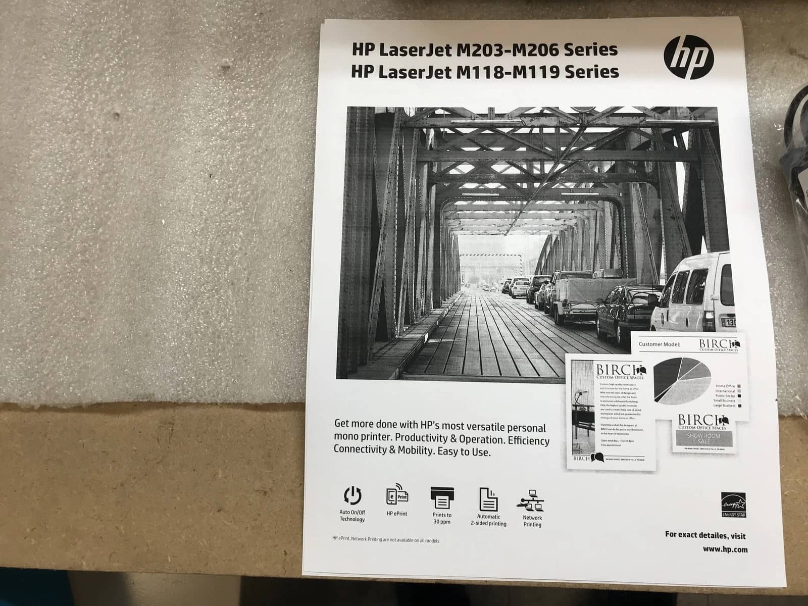 HP M203dw Printers New