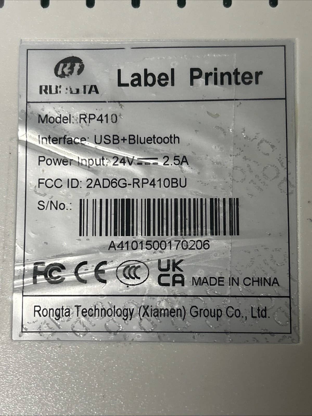 Zebra RP410 Printers Open-Box Excellent