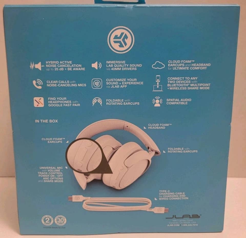 JLab JBuds Air ANC Headphones & Earbuds 