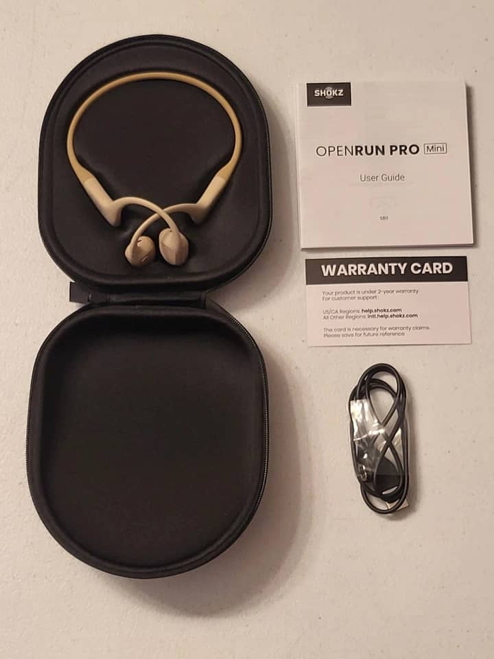 Shokz OpenRun Pro Mini Headphones & Earbuds Black New
